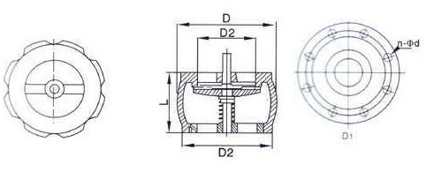 對夾式蝶形止回閥H76X,H76H,H76W結(jié)構(gòu)圖紙 對夾式蝶形止回閥H76X,H76H,H76W結(jié)構(gòu)圖紙