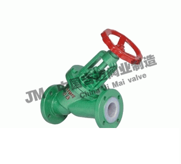 J45F46直流式襯氟截止閥